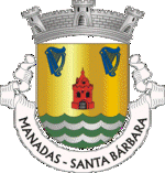 Braso da freguesia de Manadas (Santa Brbara)